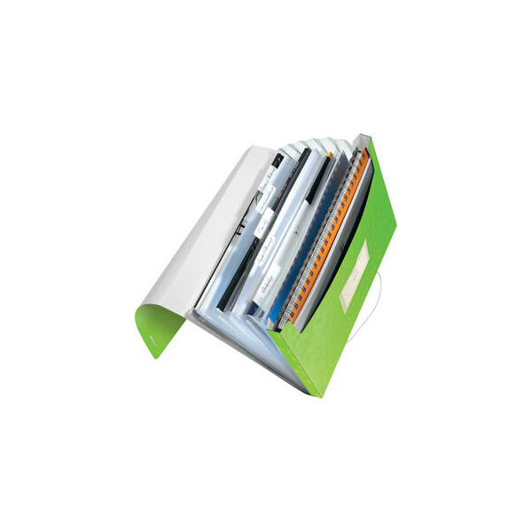 4002432123339 - AKTION LEITZ Fächermappe WOW 4589 6 Fächer grün 1 St mit Prämie nach Registrierung