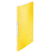 Sichtbuch WOW 4631-00-16 gelb metallic A4 PP mit 20 Hüllen