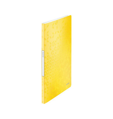 Sichtbuch WOW 4631-00-16, gelb, A4, mit 20 Hüllen, Polypropylen