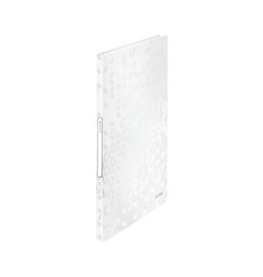 Sichtbuch WOW 4632-00-01, wei&szlig; metallic, A4, mit 40 H&uuml;llen, Polypropylen (PP)