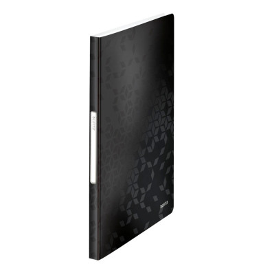 Sichtbuch WOW 4632-00-95, schwarz metallic, A4, mit 40 Hüllen, Polypropylen (PP)