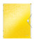 Ordnungsmappe WOW, PP, Gummizugverschluss, A4, 6 Fächer, gelb