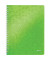 Collegeblock 4637-00-54 WOW, Muster, liniert / liniert Rand beidseitig , A4, 80g, grün, 80 Blatt