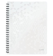Collegeblock 4638-00-01 WOW, Muster, kariert / kariert Rand beidseitig, A4, 80g, weiß, 80 Blatt