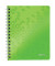 Collegeblock 4639-00-54 WOW, Muster, liniert / liniert, A5, 80g, gr&uuml;n, 80 Blatt