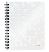 Collegeblock 4641-00-01 WOW, Muster, kariert / kariert Rand beidseitig, A5, 80g, weiß, 80 Blatt