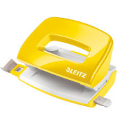 Bürolocher NeXXt WOW Mini 5060-10-16, gelb-metallic, bis 1mm 10 Blatt, mit Anschlagschiene