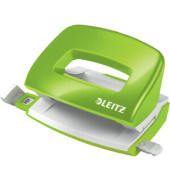 Bürolocher NeXXt WOW Mini 5060-10-54, grün-metallic, bis 1mm 10 Blatt, mit Anschlagschiene