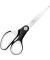 Schere WOW, ergonomischer Griff, ABS, schwarz, L: 20,5 cm