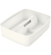 Aufbewahrungsbox MyBox 5322-00-01, 6 Liter, au&szlig;en 375x307x101mm, ABS Kunststoff wei&szlig;