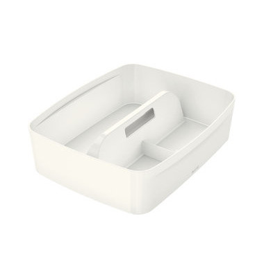 Aufbewahrungsbox MyBox 5322-00-01, 6 Liter, au&szlig;en 375x307x101mm, ABS Kunststoff wei&szlig;