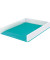 Briefablage WOW Duo Colour 5361-10-51 A4 / C4 weiß/eisblau Kunststoff stapelbar