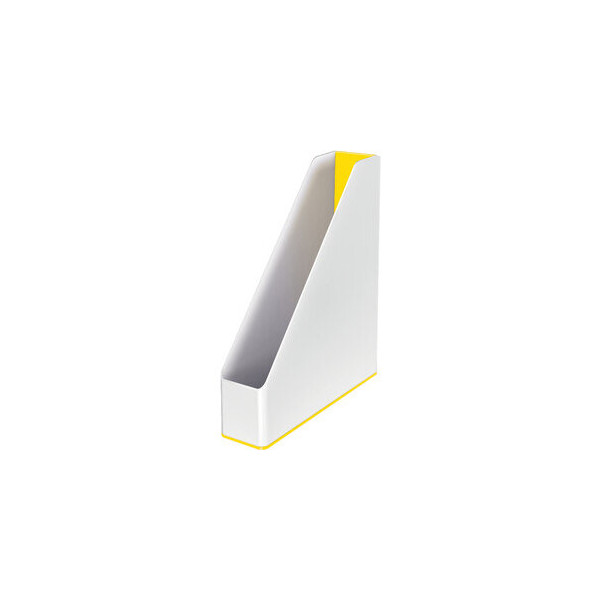 4002432122042 - Stehsammler WOW Duo Colour 5362-10-16 A4+ gelb weiß Polystyrol 73mm 4002432122042 Leitz