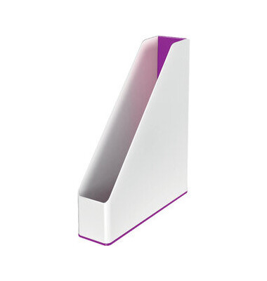 Stehsammler 5362-10-62, A4, wei&szlig;/violett, Polystyren, 73mm