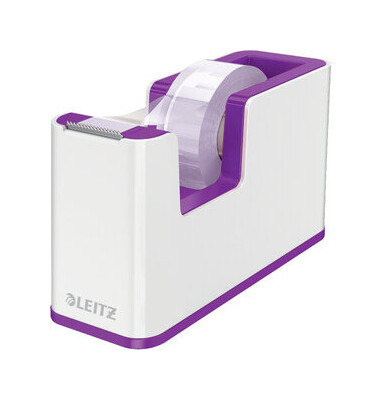 Klebebandabroller WOW Duo Colour 5364-10-62, f&uuml;r Klebeb&auml;nder bis 19mm x 33m, violett