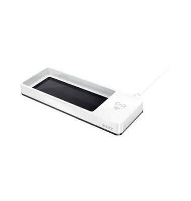 Büroschale WOW Duo Colour, PS, 266 x 101 x 28 mm, 1 Fach, weiß/schwarz