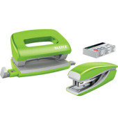 Locher-Heftgerät-Set NeXXt WOW Mini 5561-20-54 grün