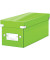 CD-Box Click & Store WOW, mit Deckel, f&uuml;r: 30 CDs, gr&uuml;n