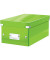 DVD-Box Click & Store WOW, mit Deckel, für: 20 DVDs, grün