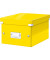 Aufbewahrungsbox Click & Store WOW 6043-00-16, A5 quer, gelb, innen 25x20x14,8cm (TxBxH), Graukarton mit PP-Folie laminiert