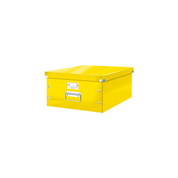 4002432122394 - Archivbox Click & Store WOW 6045-00-16 A3 gelb Graukarton mit PP-Folie laminiert 4002432122394 Leitz