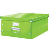 Archivbox 6045-00-54, grün, Graukarton mit PP-Folie laminiert