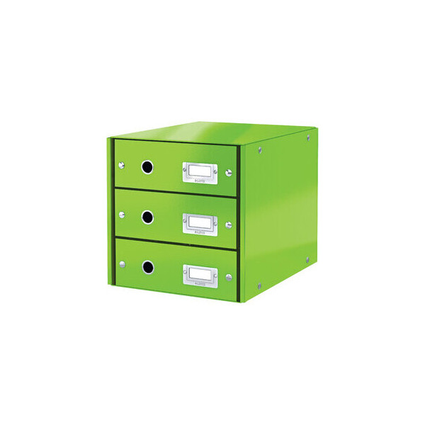 4002432123919 - AKTION LEITZ Schubladenbox Click & Store  grün 60480054 DIN A4 mit 3 Schubladen 1 St mit Prämie nach Registrierung