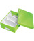 Aufbewahrungsbox Click & Store WOW 6057-00-54, 4,5 Liter mit Deckel, für A5, außen 282x220x100mm, Karton grün
