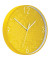  Wanduhr WOW 9015-00-16, gelb, 30cm, rund, analog