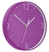  Wanduhr WOW 9015-00-62, violett