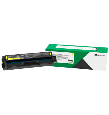 Toner Rückgabekass., C332HY0, original, gelb, 2.500 Seiten