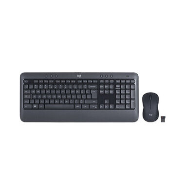 Tastatur-/Mausset MK540 ADVANCED, US, ergonomisch, QWERTY, 2,4GHz