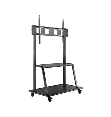 Monitorständer, fahrbar, für: 152,4 - 266,7 cm, Tragf.: