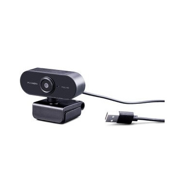 Webcam, W199, USB, schwarz