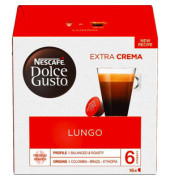 Kaffeekapseln Dolce Gusto Lungo 4301604008, 16 St&uuml;ck, Kapseln im Portionskarton