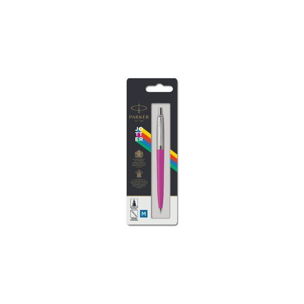 Parker Jotter Originals Kugelschreiber | Klassisches Magenta | Mittlere Spitze | Blau Tinte