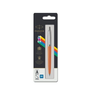 Kuli JOTTER ORIGINALS, nachf., M, Schaft: orange, Schreibf.: blau