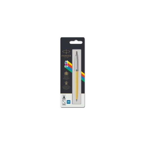 3026980760564 - Jotter Originals Gelb Kugelschreiber - Blaue Tinte - Gelb - Blau - Clip-on retractable ballpoint pen - Medium - Kunststoff - Edelstahl - Stahl (2076056)