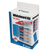Boardmarker-Set V-Board Master, 5080KIT, Etui, rot, blau, gr&uuml;n, schwarz, orange, 2-5mm Rundspitze