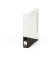 Archivbox A50 203201, A4, weiß/schwarz, Wellpappe