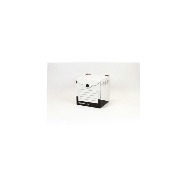 9008522056858 - Archivbox S10 Wellpappe Klettverschluss 33x31x34cm weiß schwarz 9008522056858 10 Stück 9008522056858 - Archivbox S10 Wellpappe Klettverschluss 33x31x34cm weiß schwarz 9008522056858 10 Stück