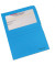 Aktendeckel, Papier, 120 g/m², A4, 22 x 31 cm, blau, intensiv
