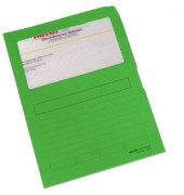 Aktendeckel 224004 Papier, 120 g/m², A4, 22 x 31 cm, grün, intensiv