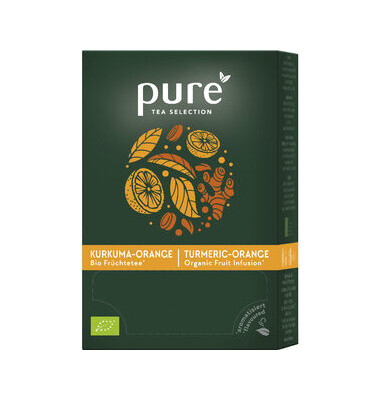 Früchtetee, Bio, Orange/Kurkuma, Beutel Früchtetee, Bio, Orange/Kurkuma, Beutel