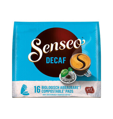 Kaffeepads DECAF koffeinfrei 16 pads Kaffeepads DECAF koffeinfrei 16 pads