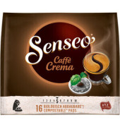 Kaffeepads Senseo Caffe Crema 4051962, 16 St&uuml;ck, Pads im Portionsbeutel