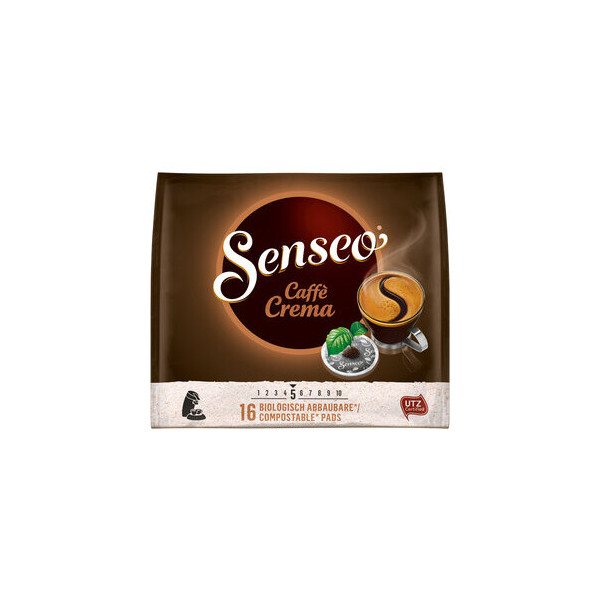 8711000452745 - Kaffeepads Senseo Caffe Crema 4422738006 16 Stück Pads im Portionsbeutel 8711000452745 16 Stück