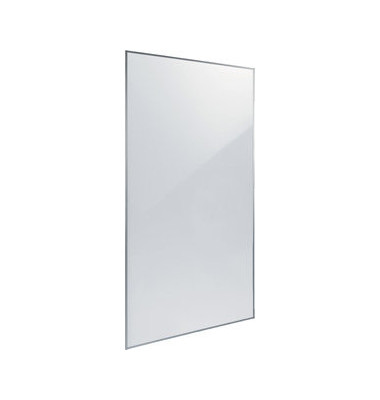 Whiteboard Meet up, MU 020, 90x180x1,7cm (BxHxT), spezialbeschichteter Stahl, Aluminium