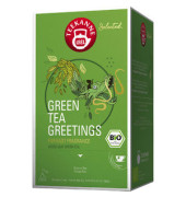 Grüner Tee GREEN TEA GREETINGS, Bio, Beutel aromaversiegelt