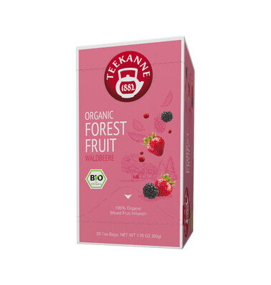 Früchtetee ORGANIC FOREST FRUIT, Beutel kuvertiert